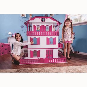 Casa de Bonecas Escala Barbie Modelo Emily Princesa - Darama