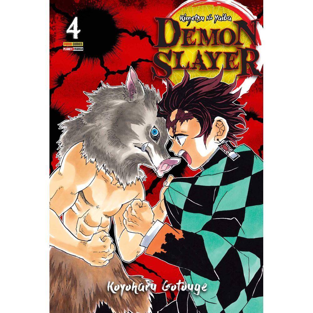 Livro Demon Slayer - Volume 4