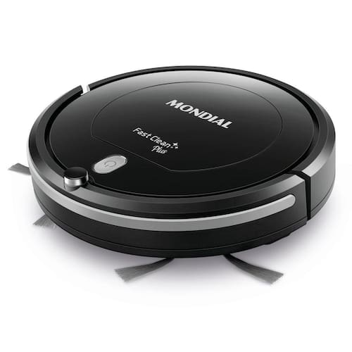 imagem-Robô Aspirador de Pó Mondial Fast Clean Plus Preto Bivolt RB-03