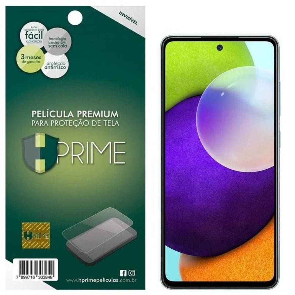 Película HPrime para Samsung Galaxy A52 - PET Invisível