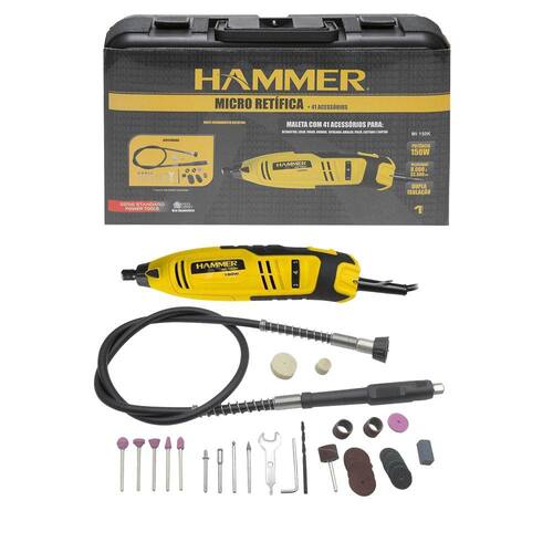 Kit micro retífica 150 watts 41 acessórios com maleta - Hammer é boa?