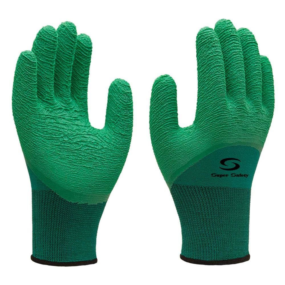 Luva Têxtil/látex Ss1009 - Super Safety