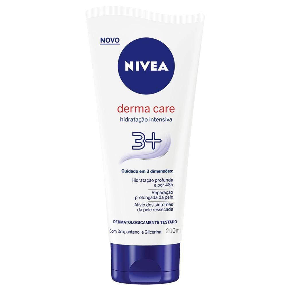 Loção Hidratante Nivea Derma Care 3 + 200ml
