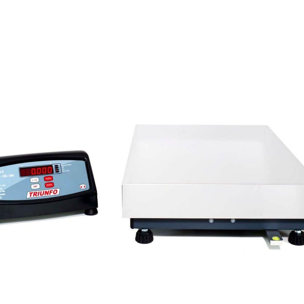 Balança Profissional PLT 15/30kg Mini Slim Sem Coluna Triunfo