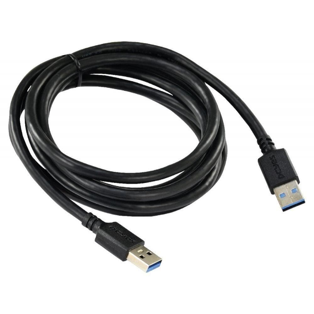 Cabo de Dados Usb A 3.0 Macho para Usb A 3.0 Macho 28awg 2M