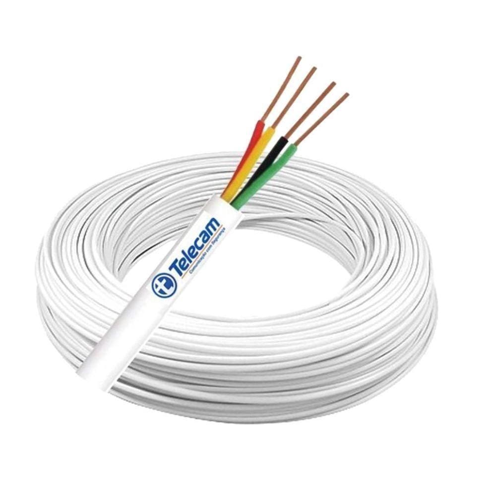 Cabo Para Alarme Telecam 50 X 06 Vias Cca Liga Cobre 100m