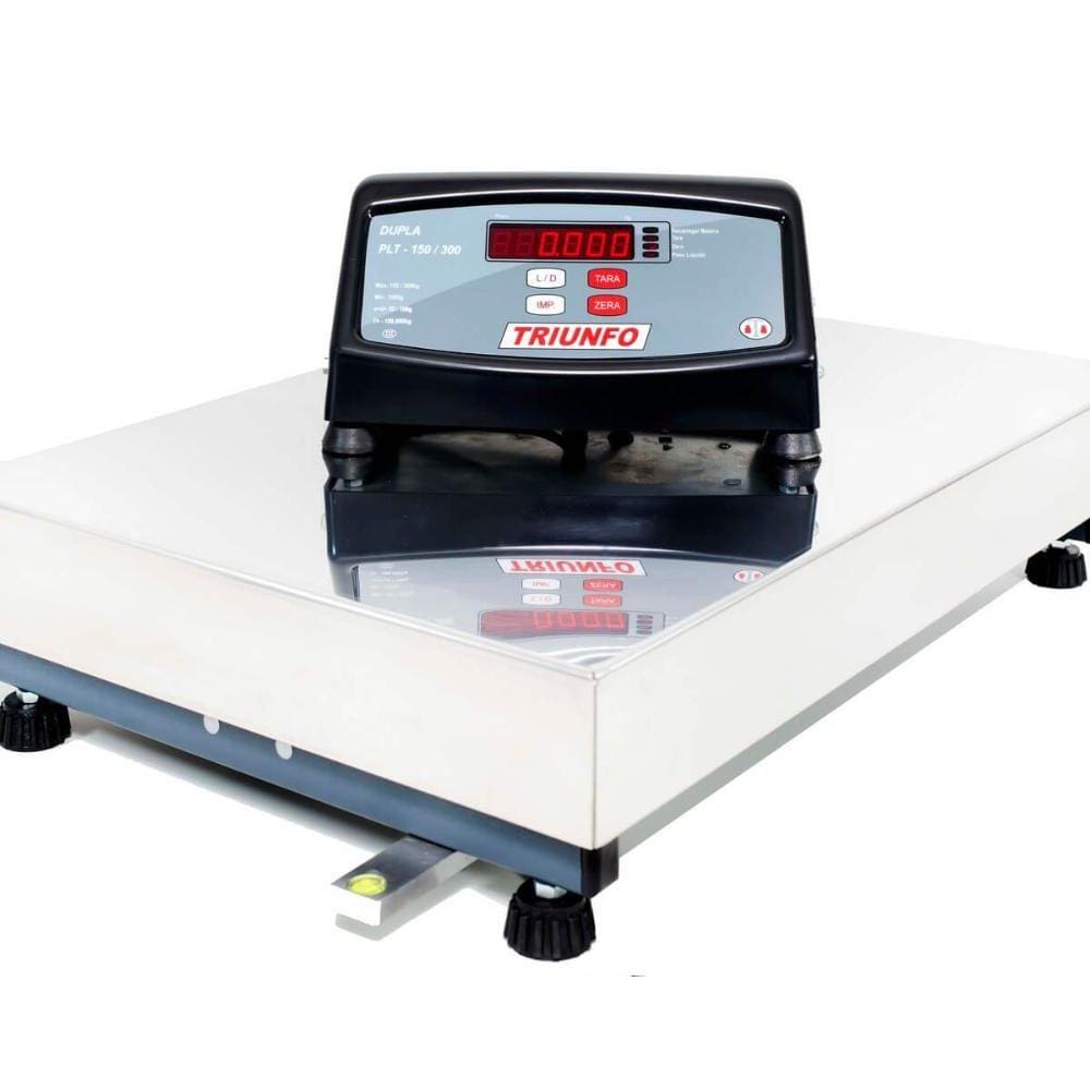 Balança Profissional PLT 150/300kg Slim Sem Coluna Triunfo