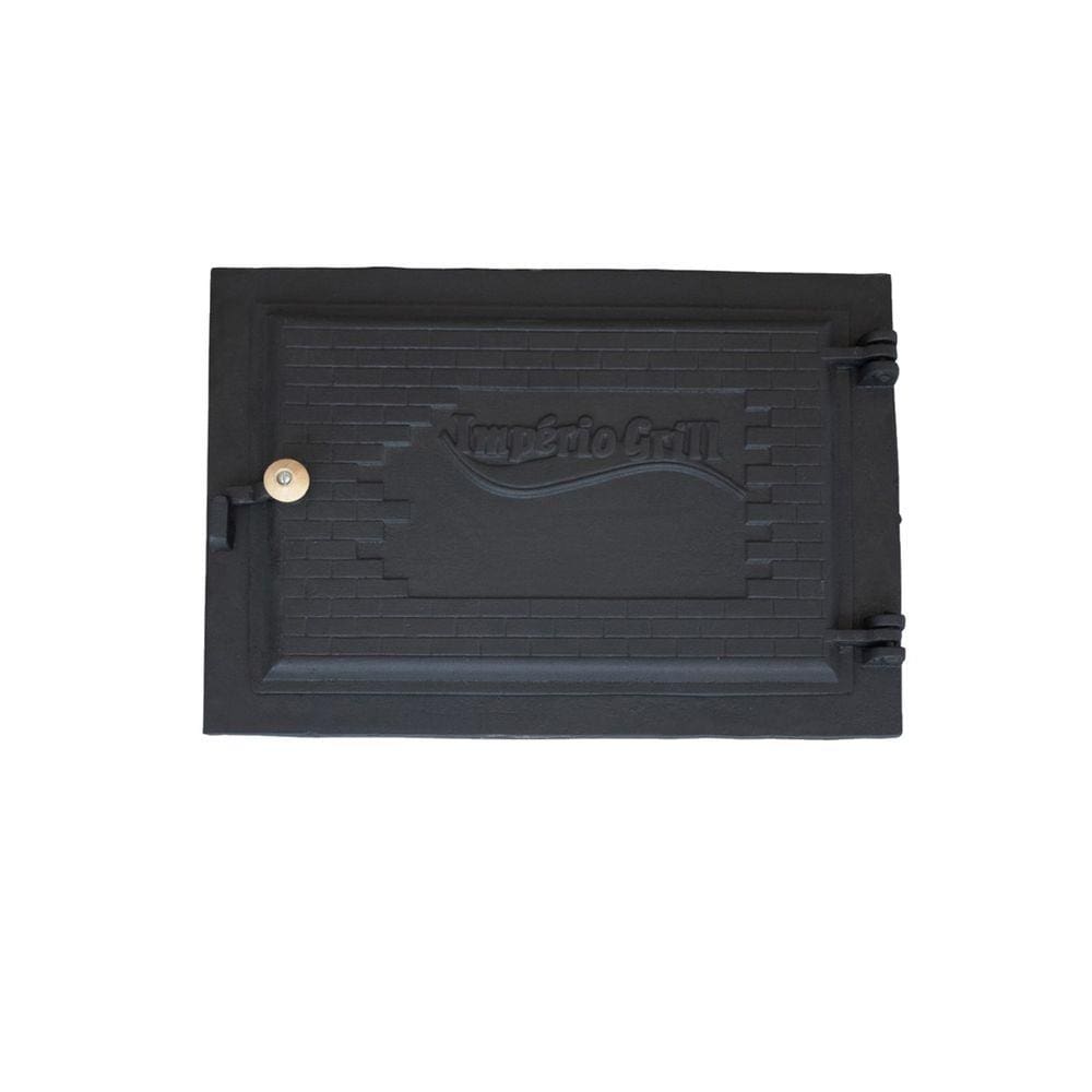 Porta de Forno a Lenha Ferro Fundido Império Grill 31x46cm