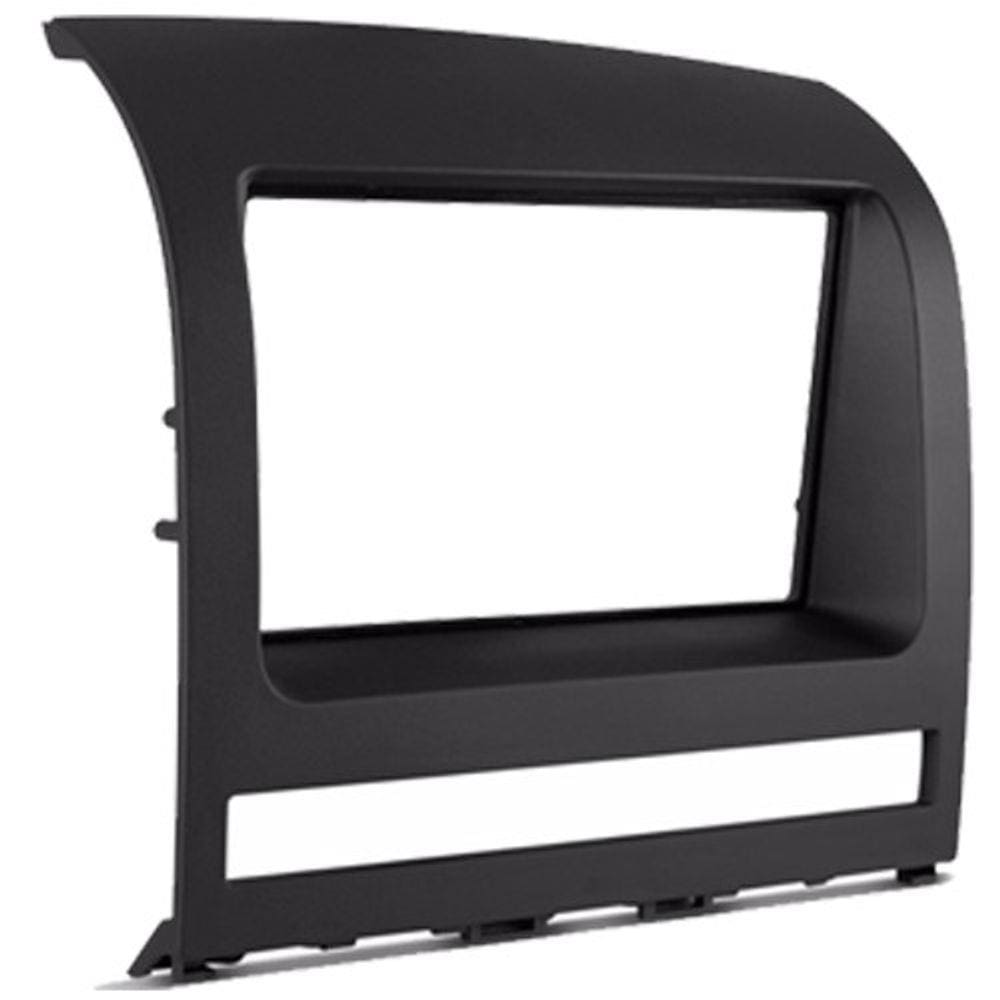 Moldura Painel 2 Din Dvd Fiat Idea 2006 à 2011 Preto