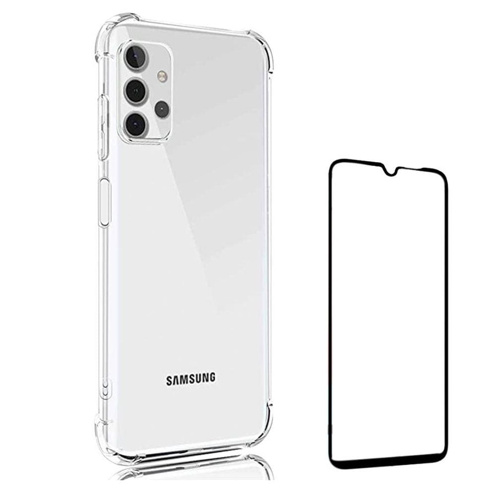 Capinha Galaxy A32 4g + Película 3D Full Cover Vidro Temperado