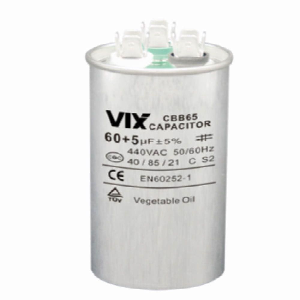 Capacitor Duplo Vix 40+5 MF -440 Volts