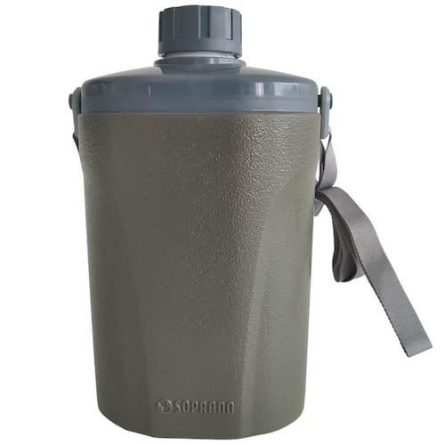 Cantil Térmico Safari Soprano 1 Litro Garrafa Pesca Barraca Verde