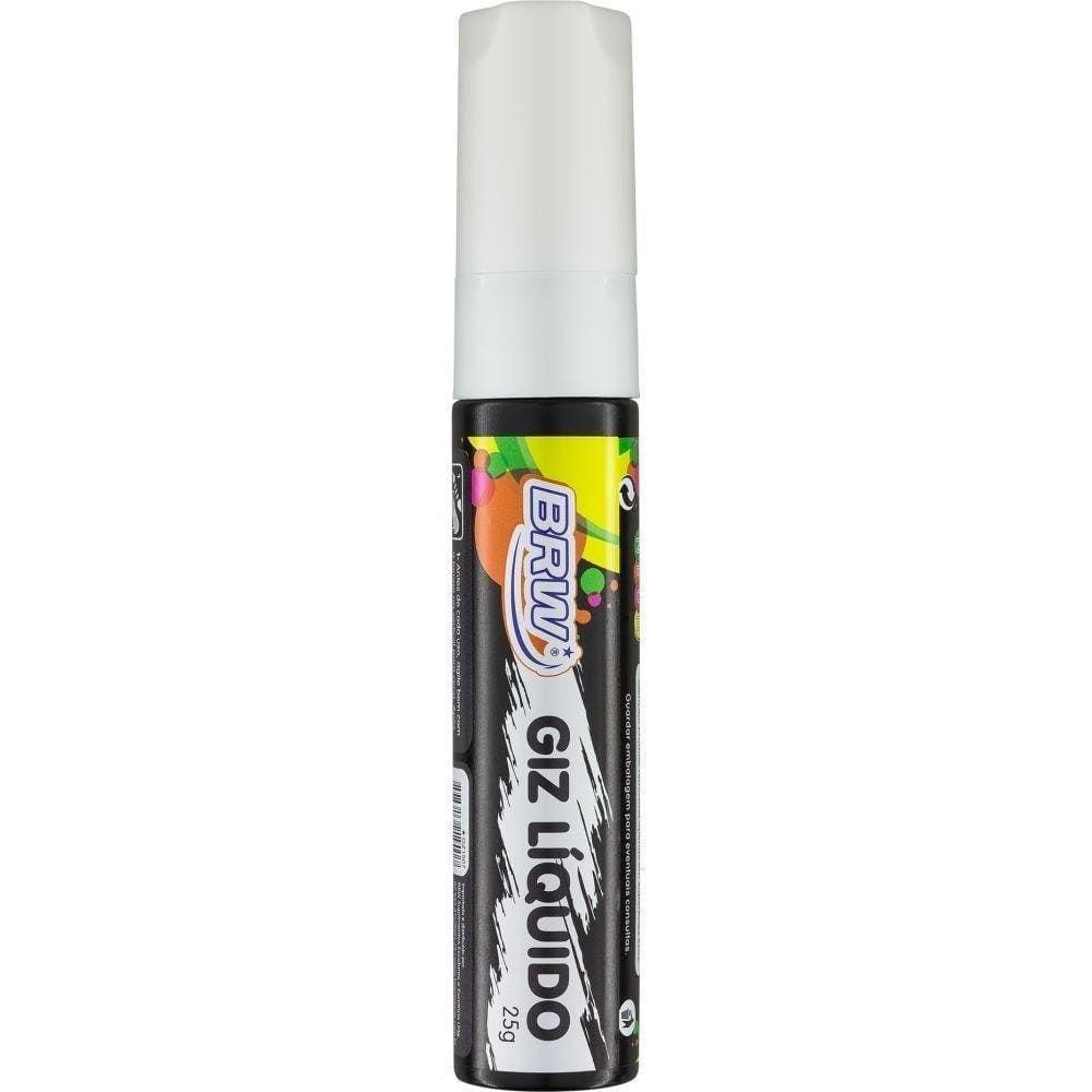 Giz Líquido 15Mm Branco 25G Brw