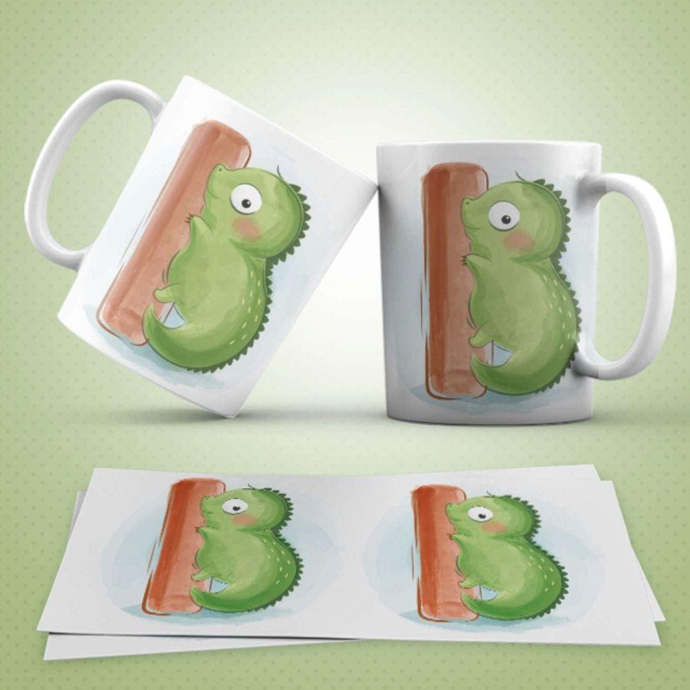 Caneca Personalizada Infantil Letra I