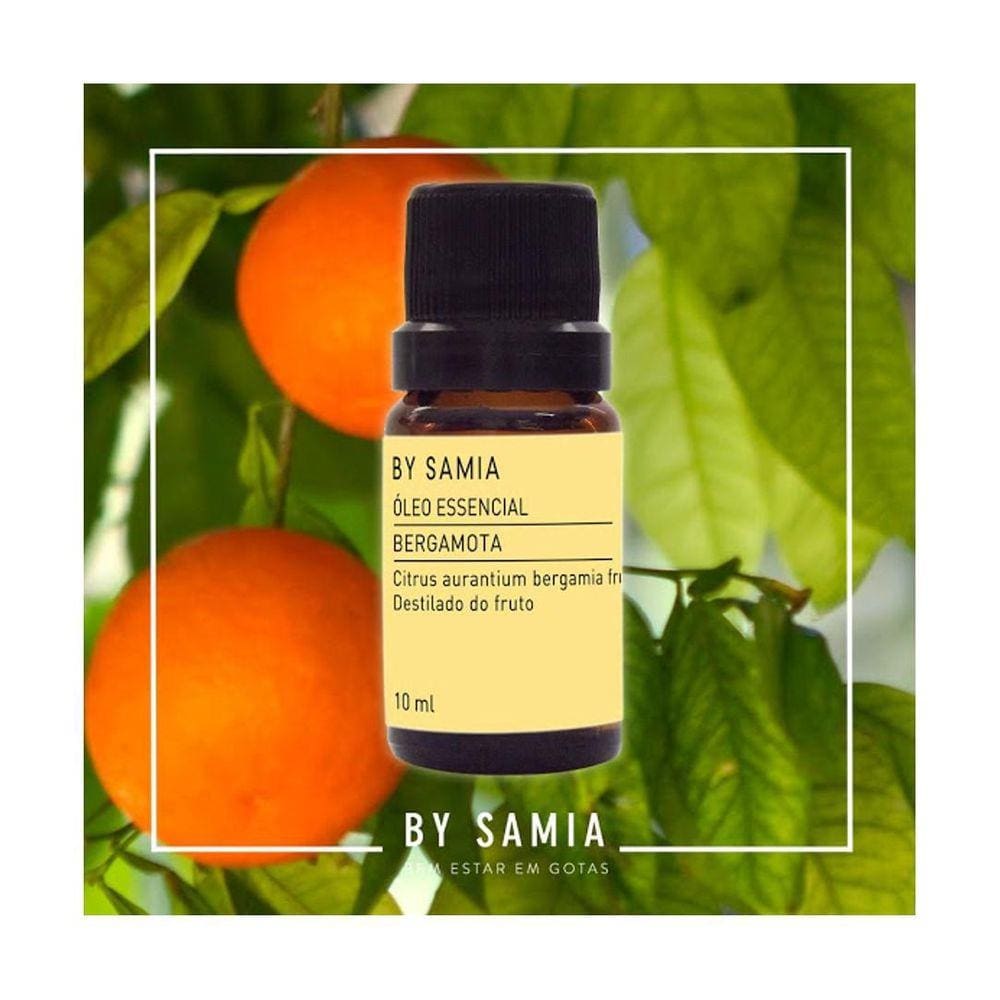 Óleo Essencial Bergamota 10Ml By Samia
