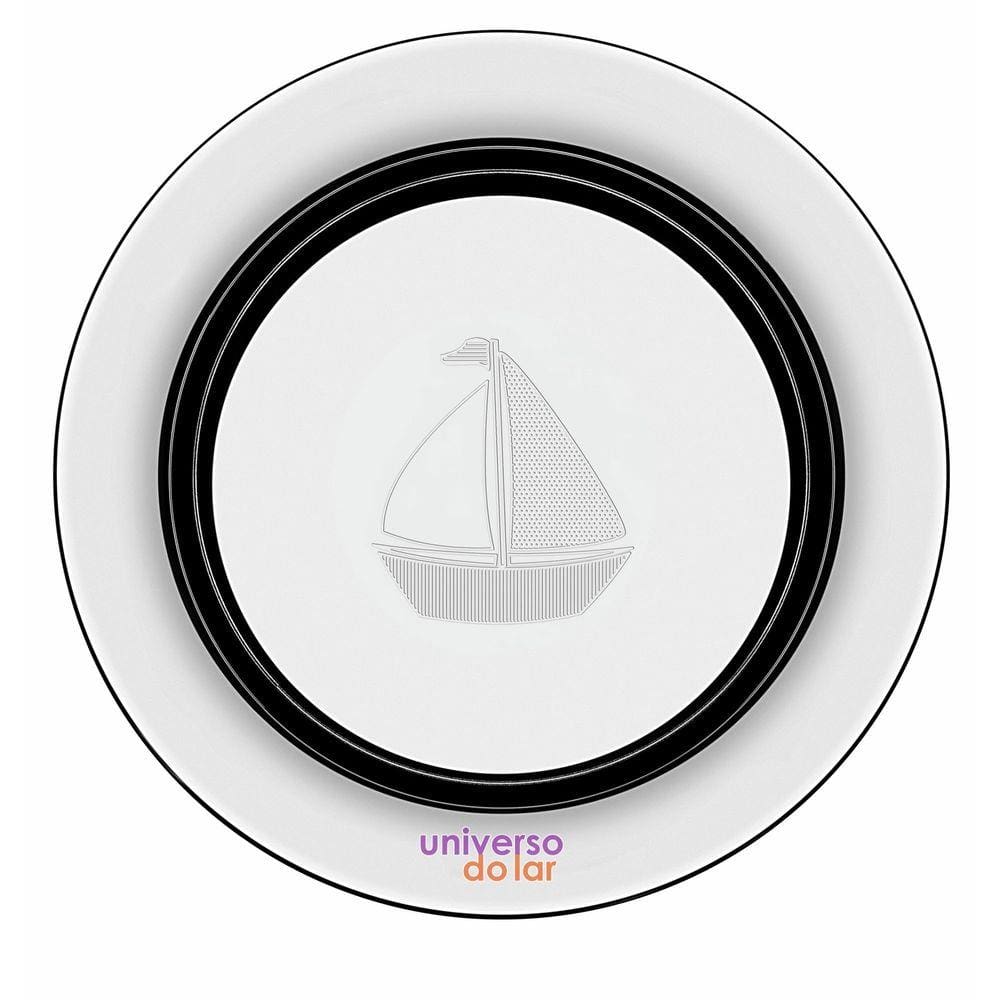 Prato Infantil Tramontina Le Petit Barquinho 23 cm Aço Inox