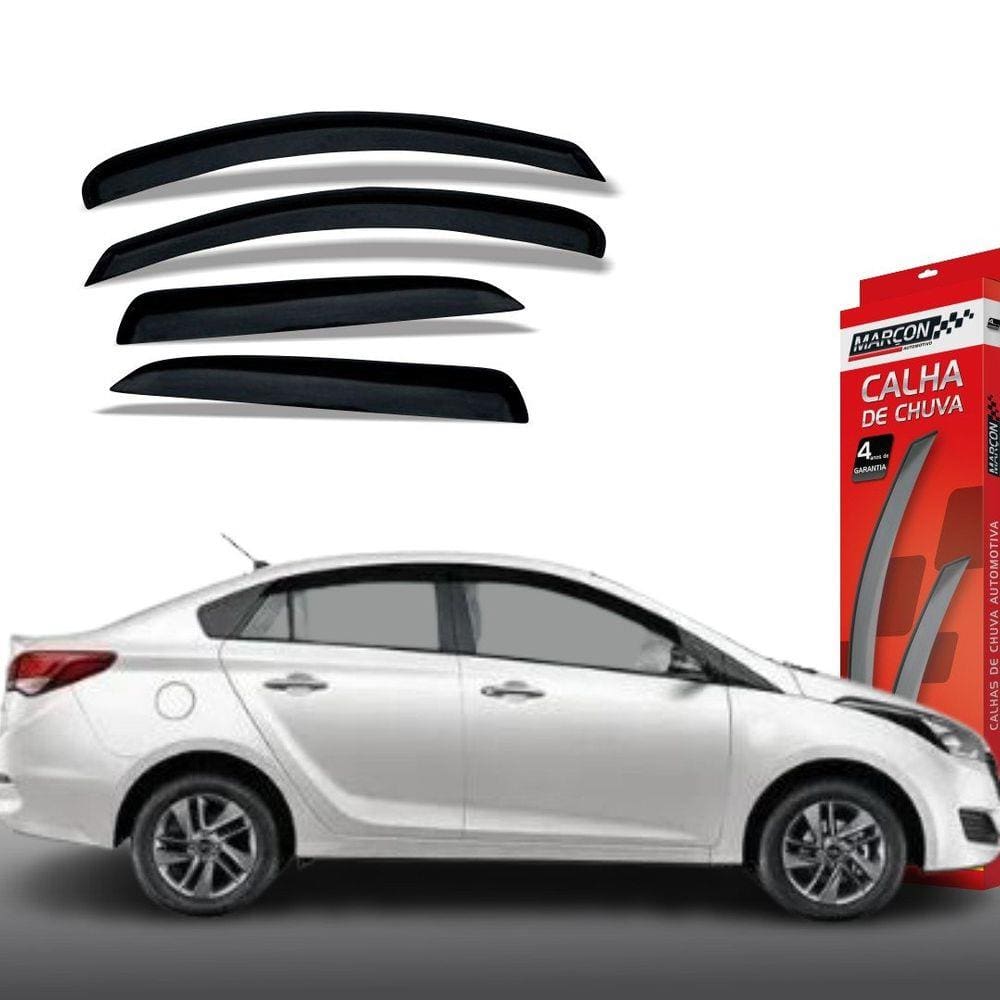 Calha de Chuva HB20S Sedan 4 Portas Hyundai Marçon