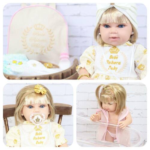 Boneca Reborn Silicone Bebê Realista Senta Menina Morena - ShopJJ -  Brinquedos, Bebe Reborn e Utilidades