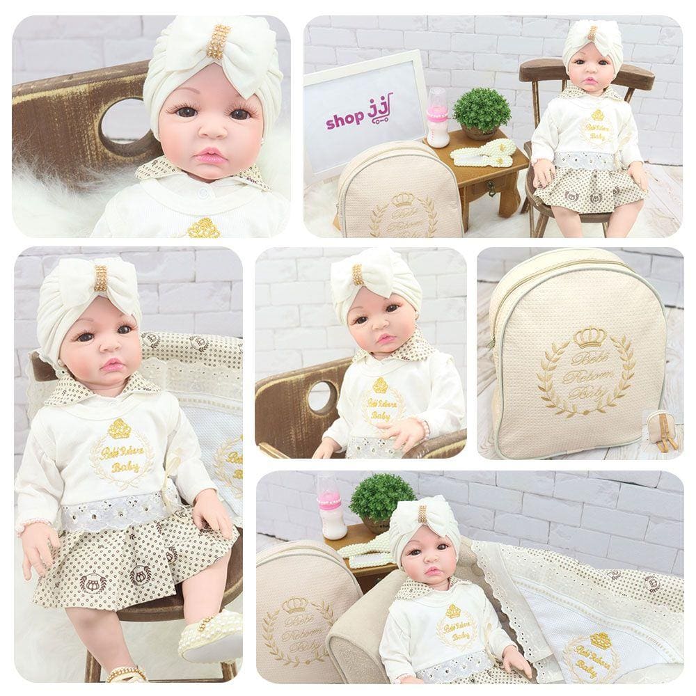 Bebê Reborn Princesa Layla Boneca Silicone Recém Nascido - ShopJJ -  Brinquedos, Bebe Reborn e Utilidades