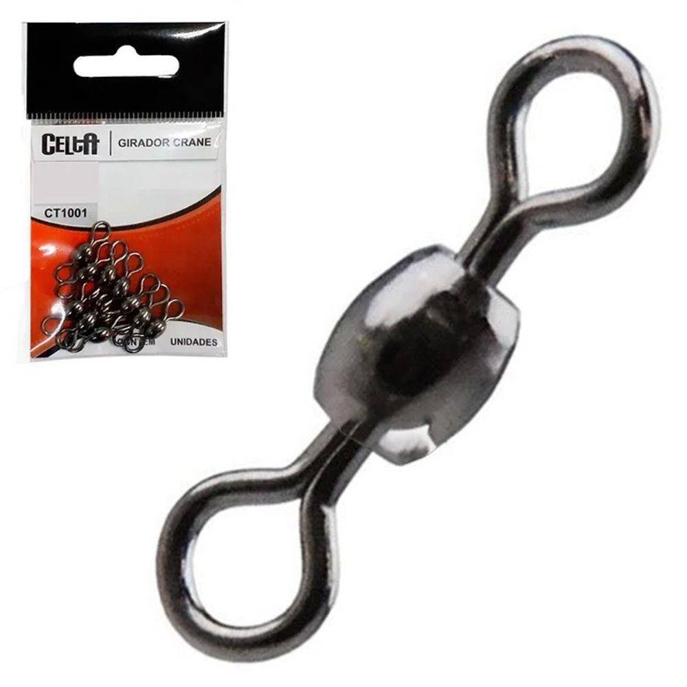 Girador Celta Crane Balck CT 1001 2/0 (10un)