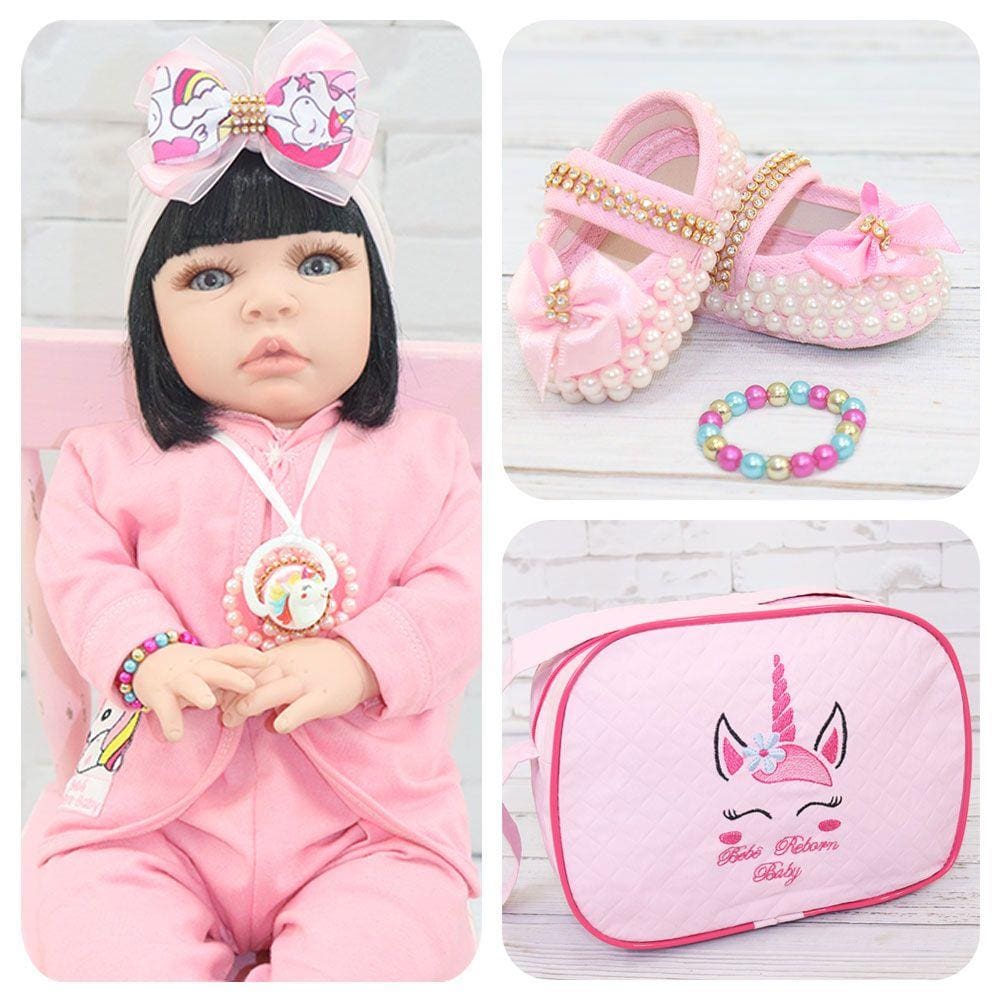 Boneca - Bebe Reborn Que Chora - Chic Outlet - Economize com estilo!