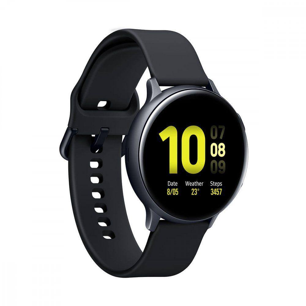 galaxy watch active2 bt 44mm aluminio e prata