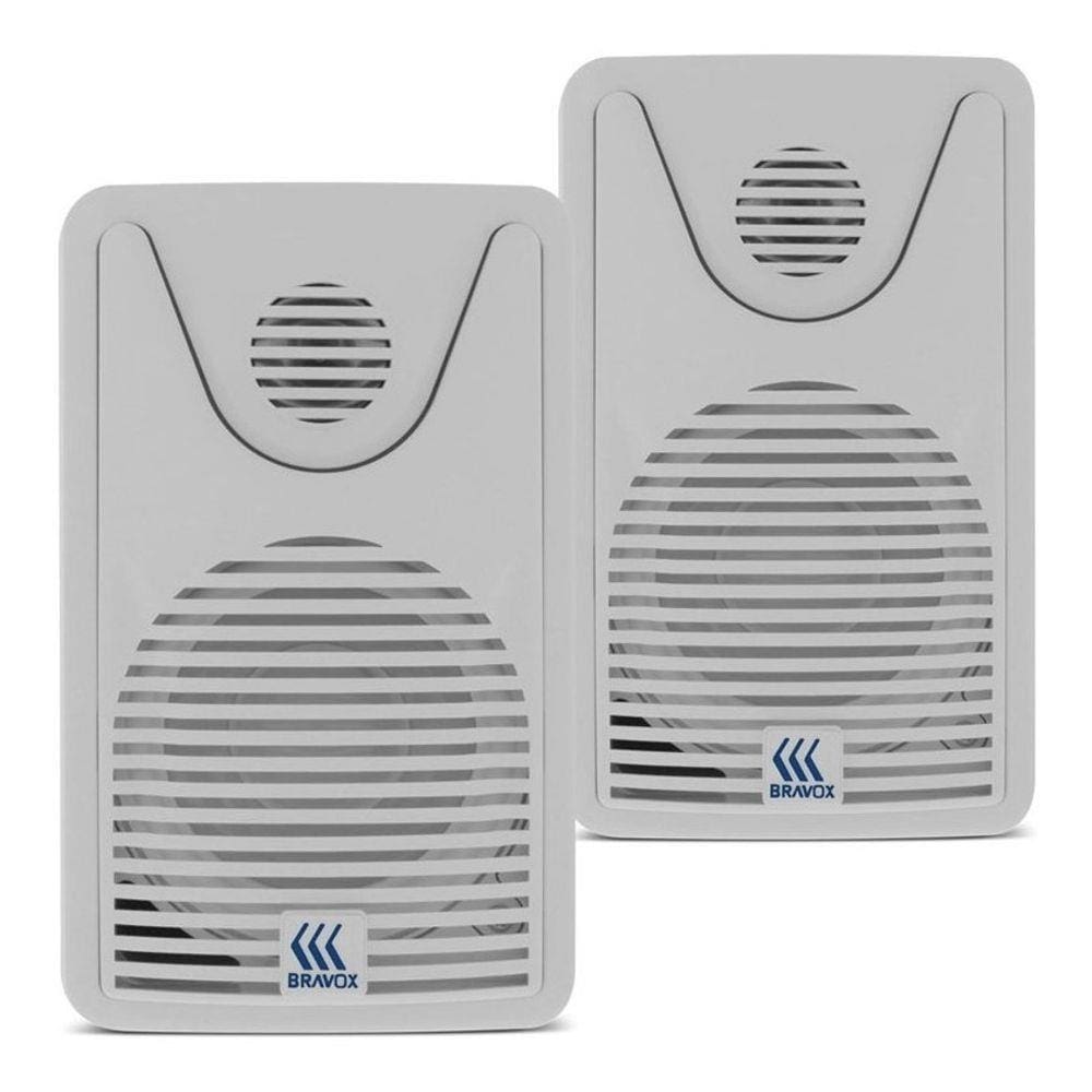 Par Caixa Acustica Bsa Foco 35 Branca 4 Ohms 60w Rms Bravox