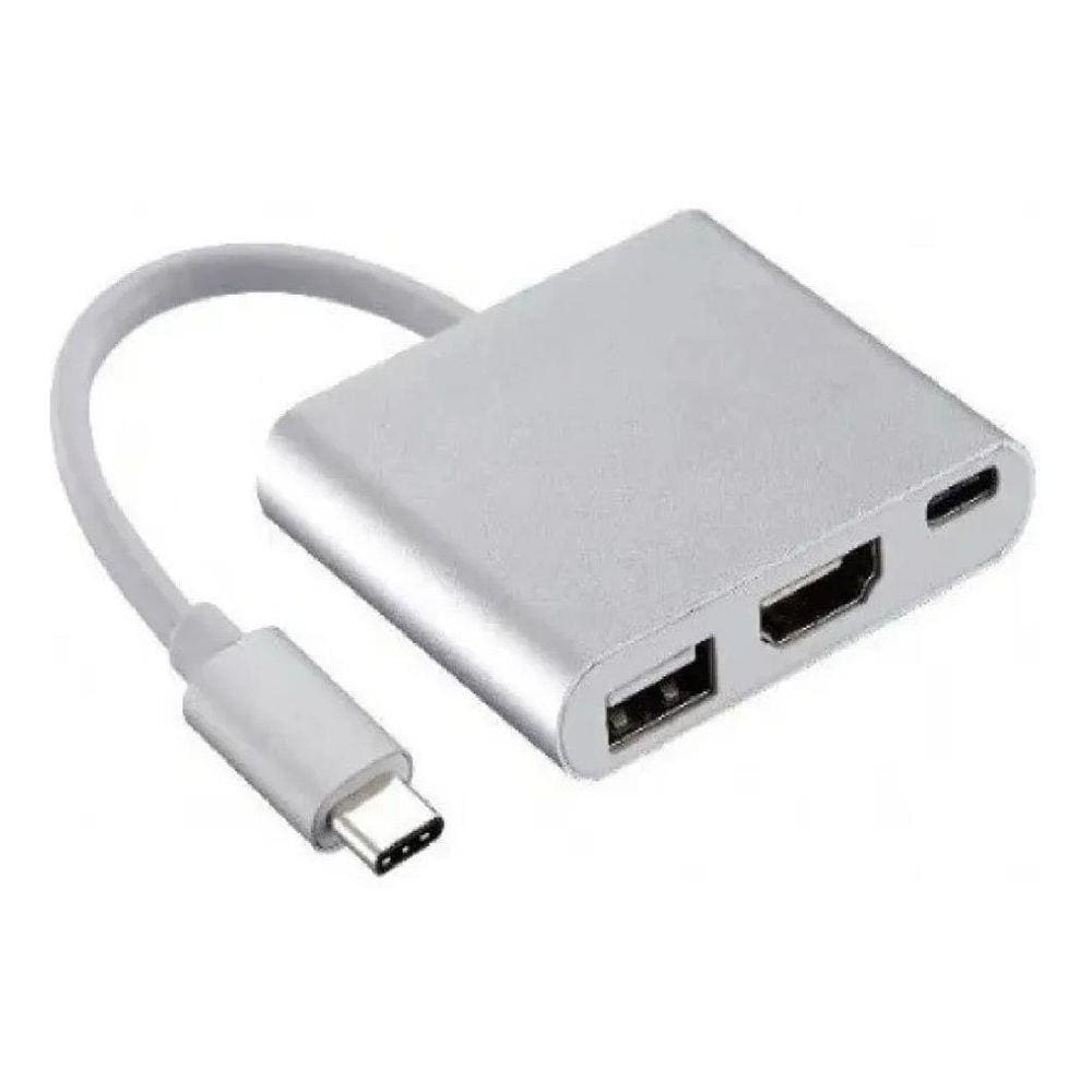Adaptador Usb 3.1 Type C X Hdmi 4K Usb 3 Tipo C Para S9 S10