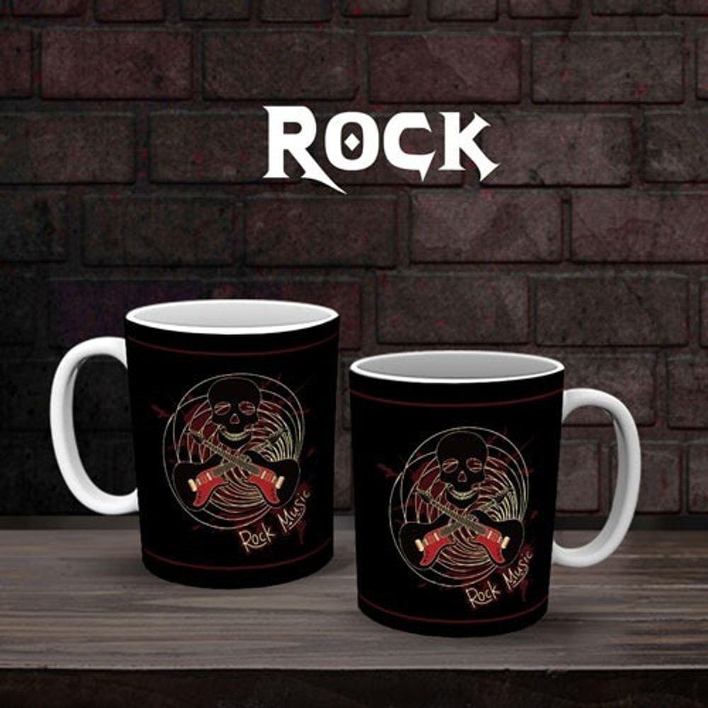 Caneca Personalizada Rock 04