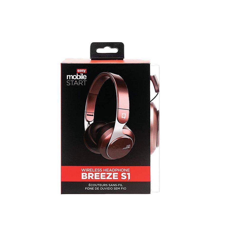 Fone de Ouvido Headphone Easy Mobile Breeze S1 Rose | Extra