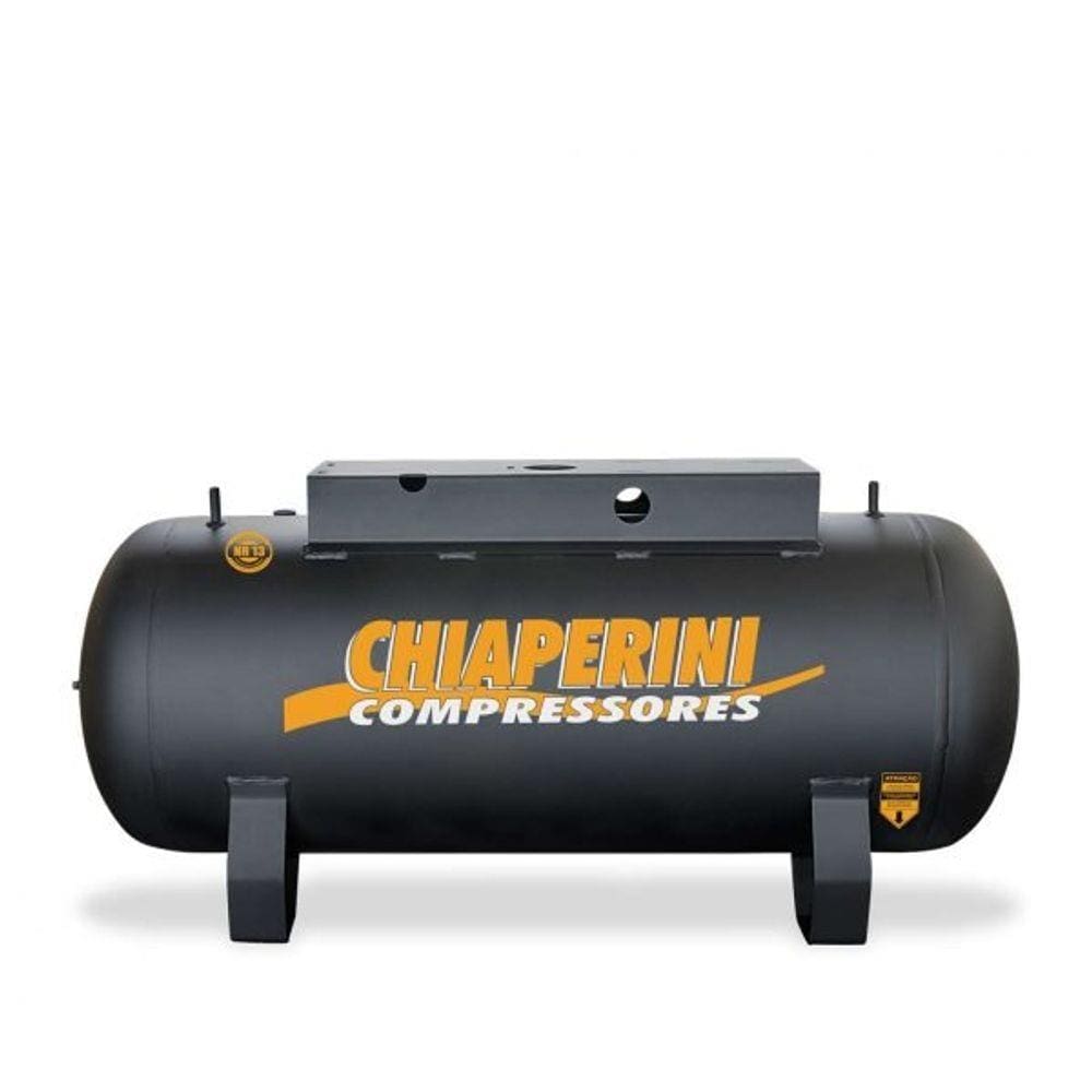 Reservatório de ar Chiaperini 250 Litros 175 Lbs 12.3 Bar