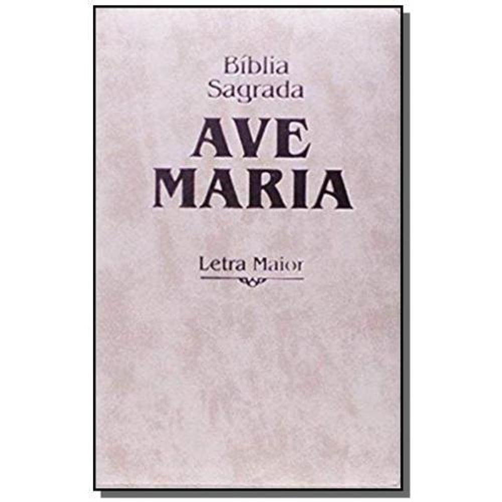 Biblia Sagrada Ave Maria - Letra Maior - Strike Ro