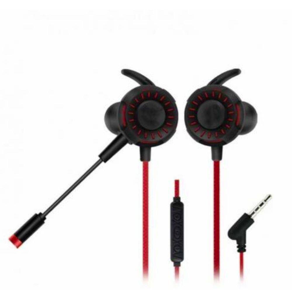 Fim De 3,5 Mm Fones De Ouvido Com Fio Headset Gamer Para Computador Iphone  Samsung Xiaomi Dupla Unidade Estéreo Esporte Fones De Ouvido Com Microfone  \u003e Fones De Ouvido \u0026 Fones De