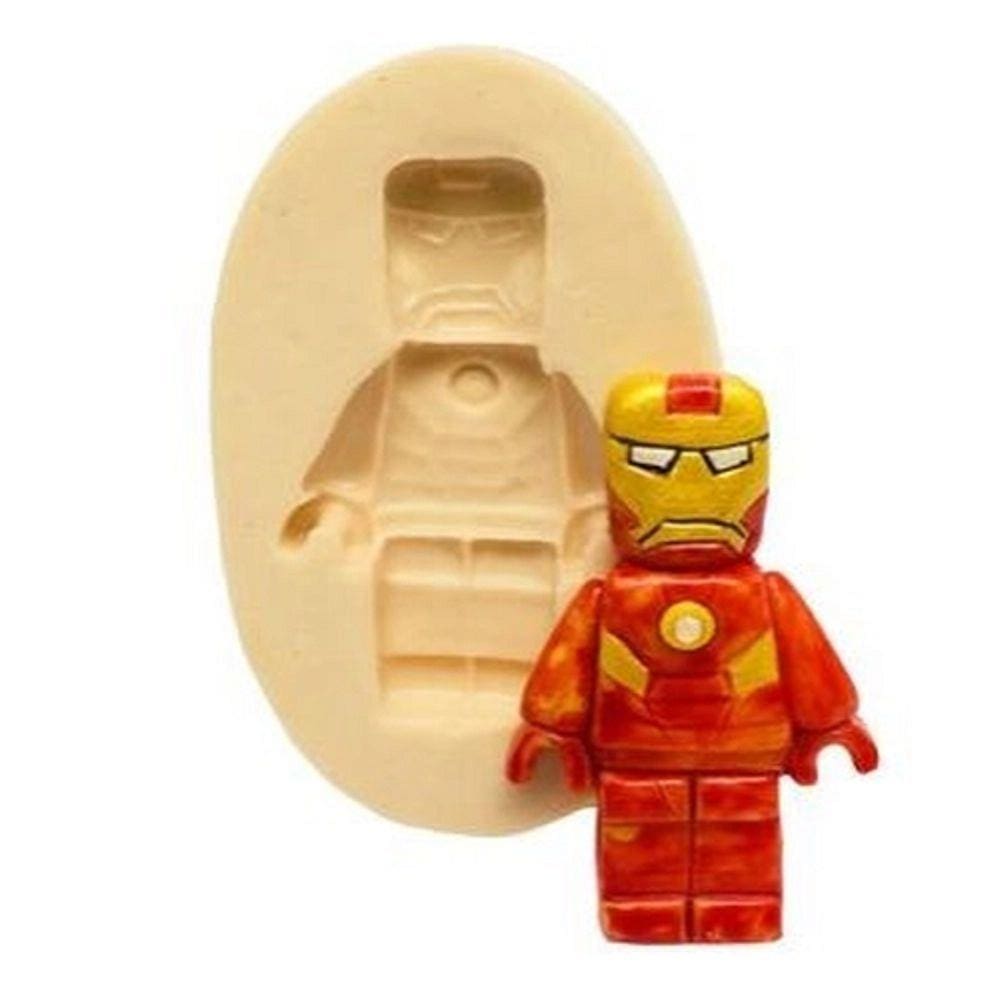Molde De Silicone Heróis, Vingadores Lego
