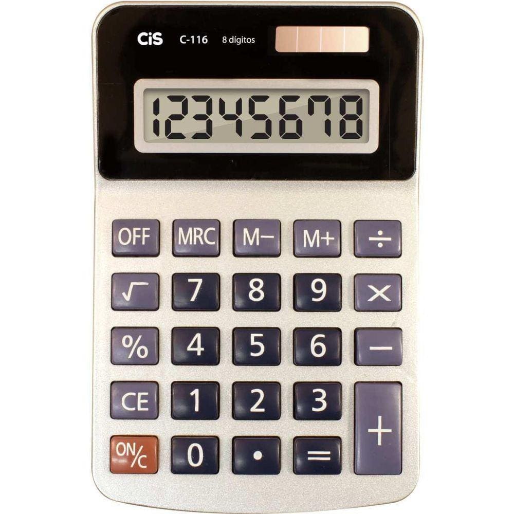 Calculadora De Mesa 8 Dígitos Modelo Calck C-116
