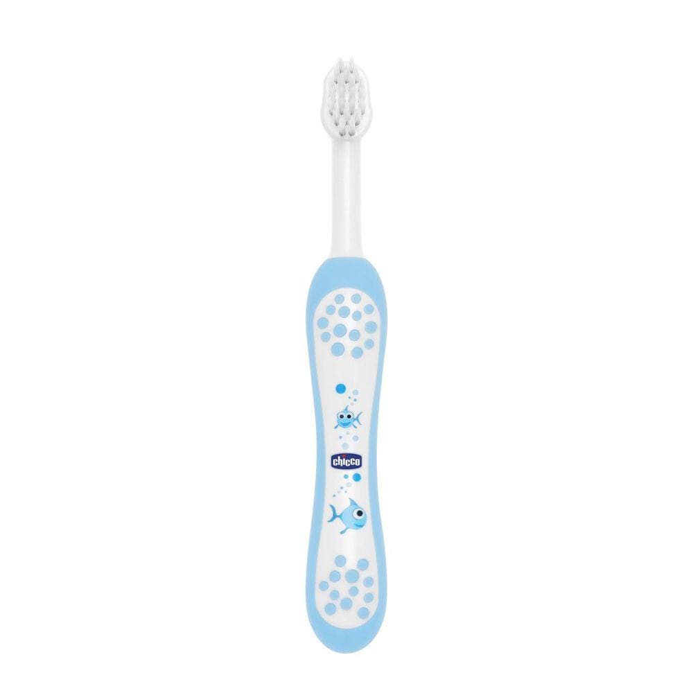 Escova De Dentes Chicco Azul (6M)
