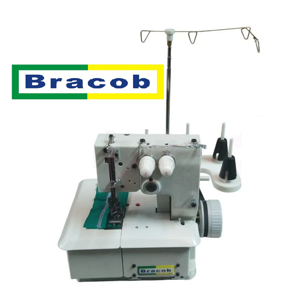 Máquina De Costura Galoneira Semi Industrial Bracob 2agulhas