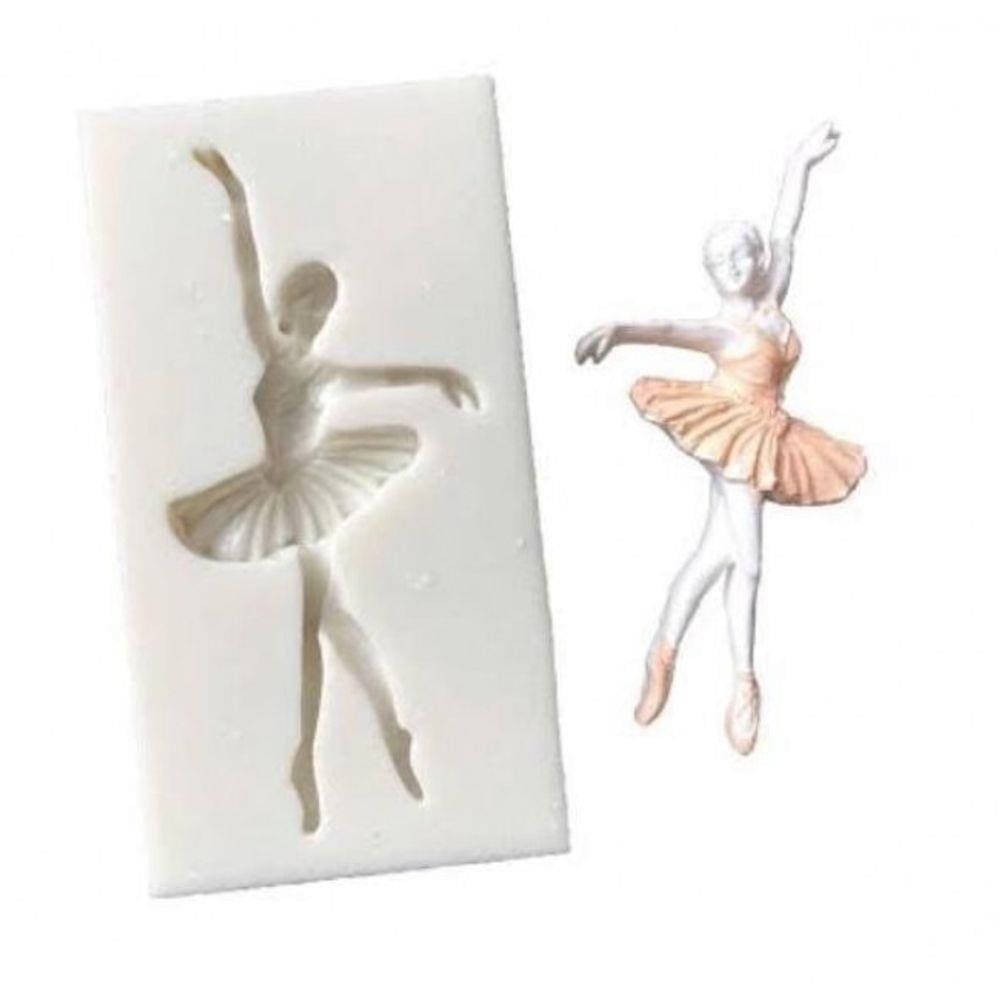 Molde De Silicone Bailarina