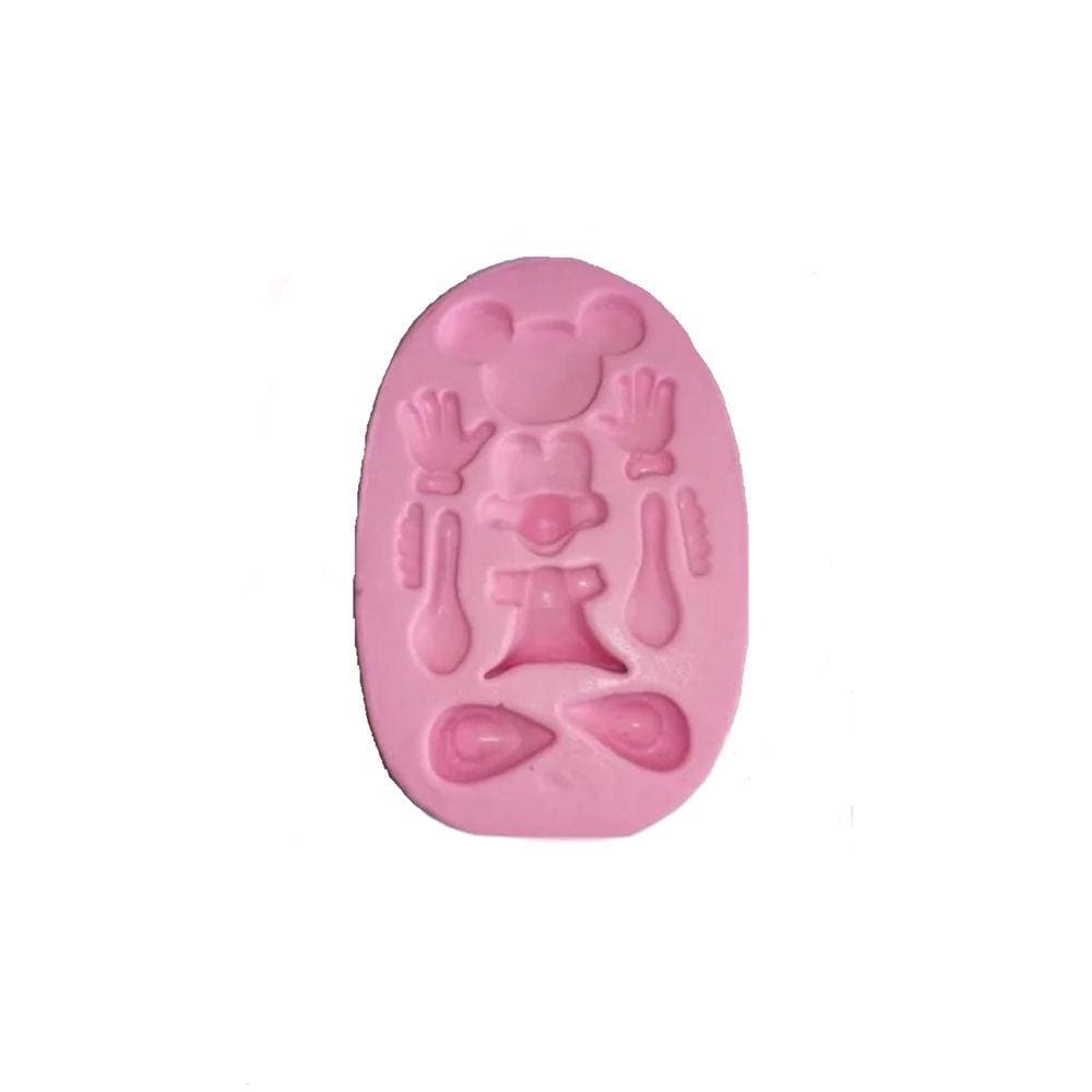 Molde De Silicone Minnie 3D