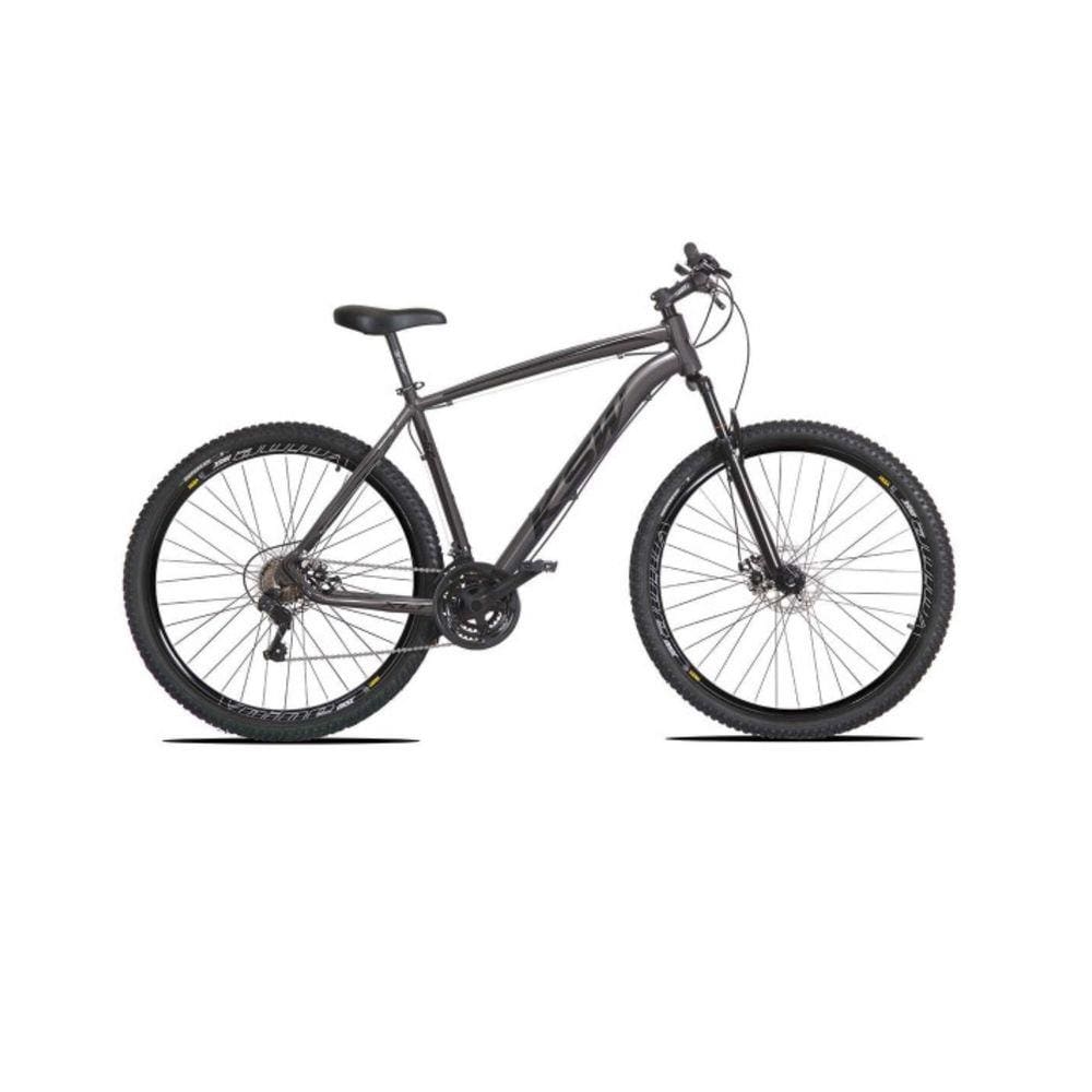 Bicicleta Aro 29 Ksw Xlt 24v Freio A Disco Suspensão Mountain Bike Alumínio - Grafite