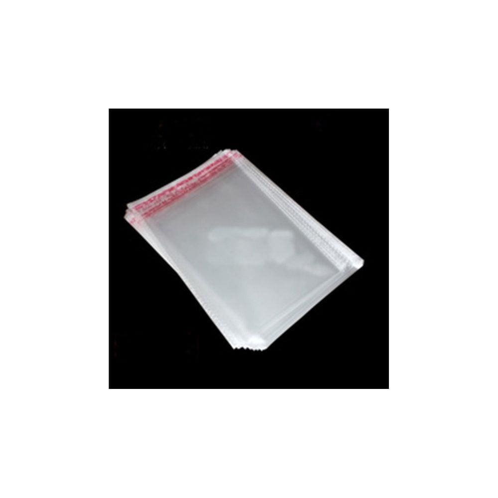 Saco Adesivado Saquinho Plástico Transparente 8x15 1000 Unidades