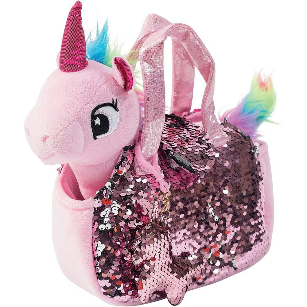 unicorn glitter bolsa