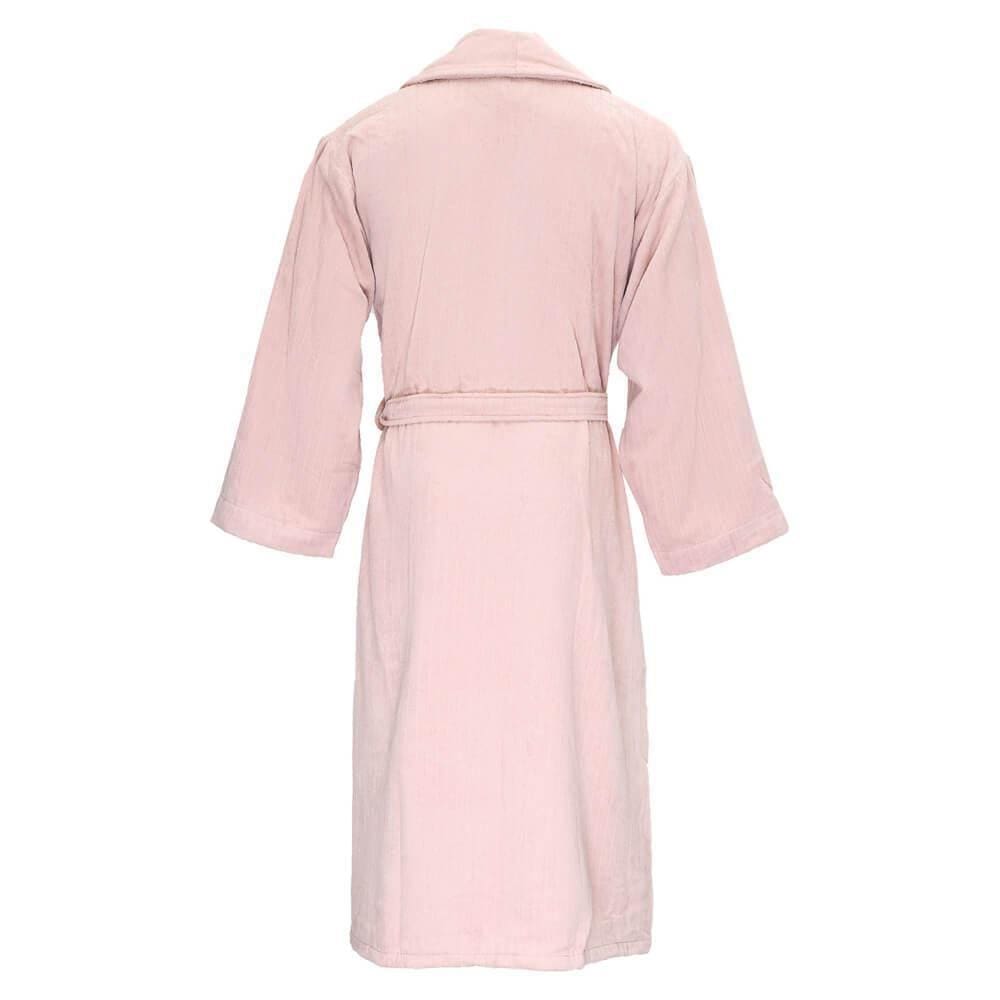 Roupão De Microfibra Flannel Stripe Rosa Gg - Andreza