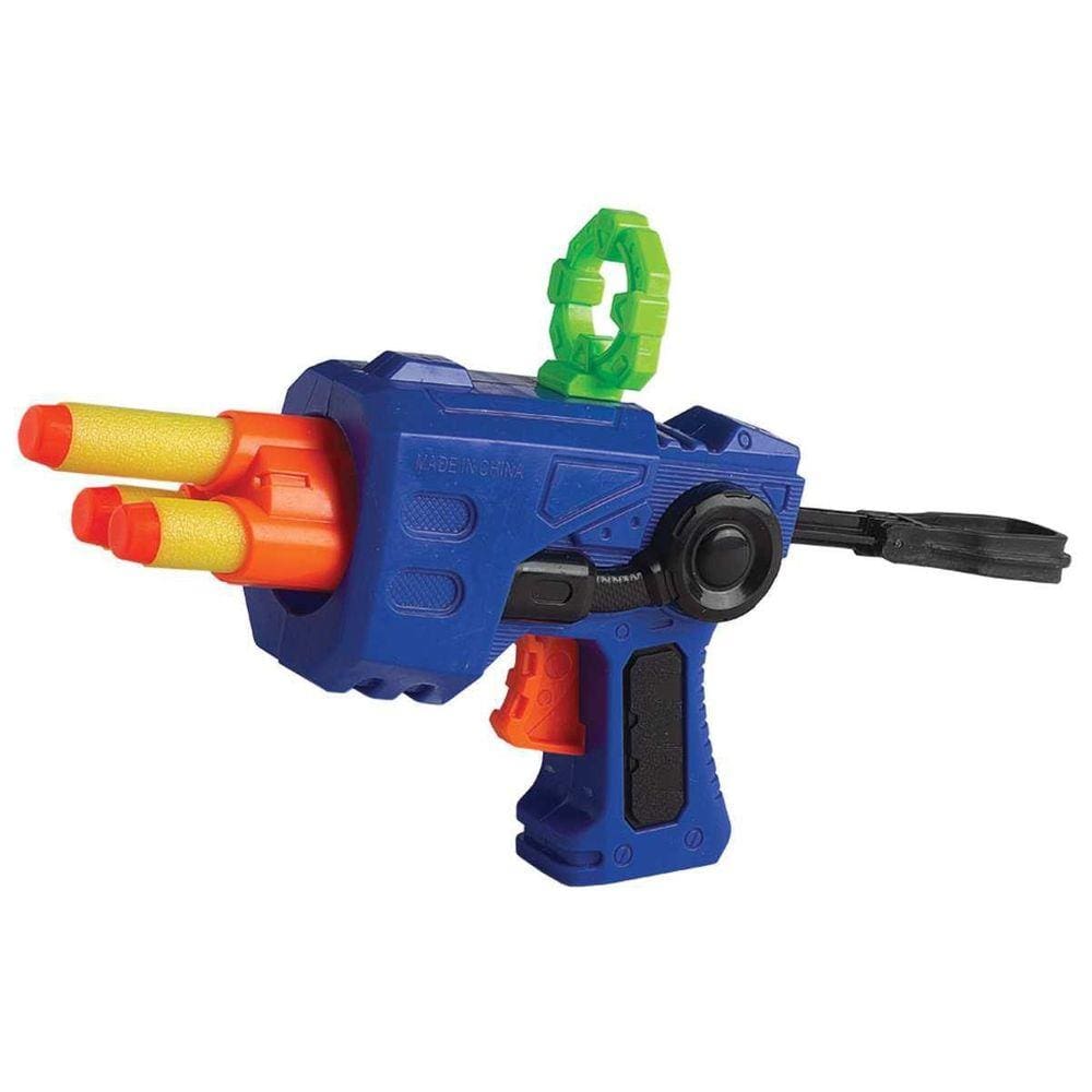 Lançador De Dardos Plt X Dart 2 Com 3 Dardos De Espuma