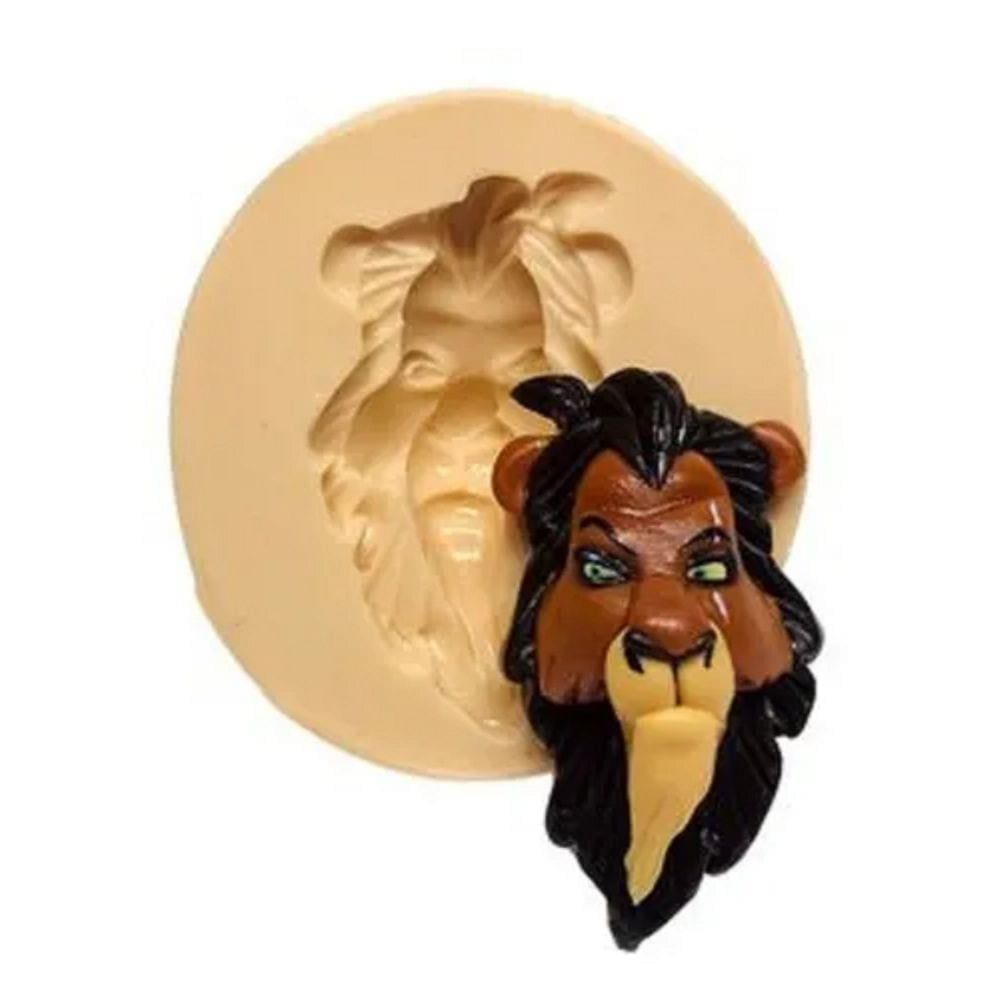 Molde De Silicone Rei Leão, Scar