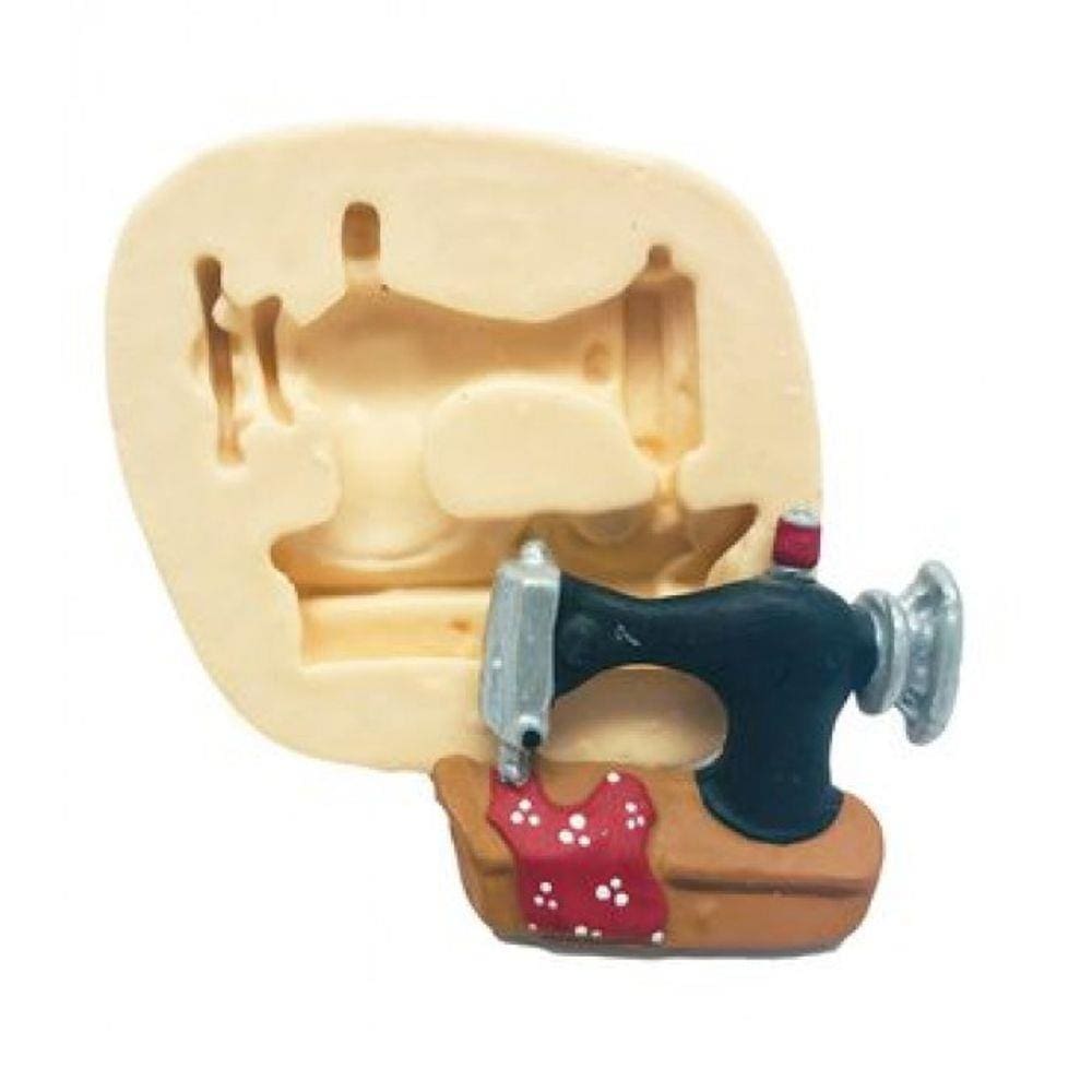 Molde De Silicone Máquina De Costura
