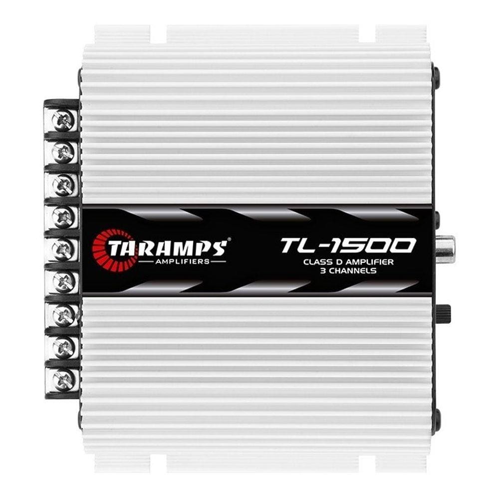 Modulo Taramps Tl 1500 Amplificador 2 Ohms 390w 3 Canais Som