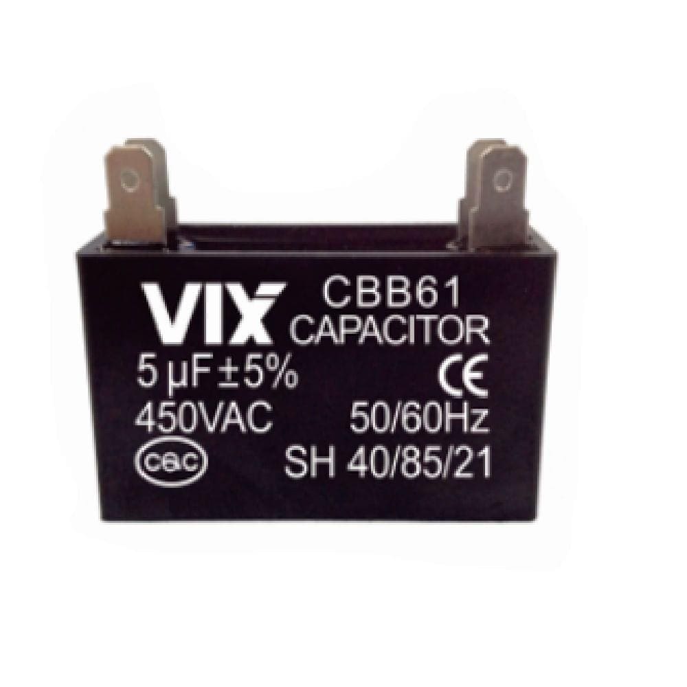 Capacitor Permanente 5UF Vix – 450 Volts