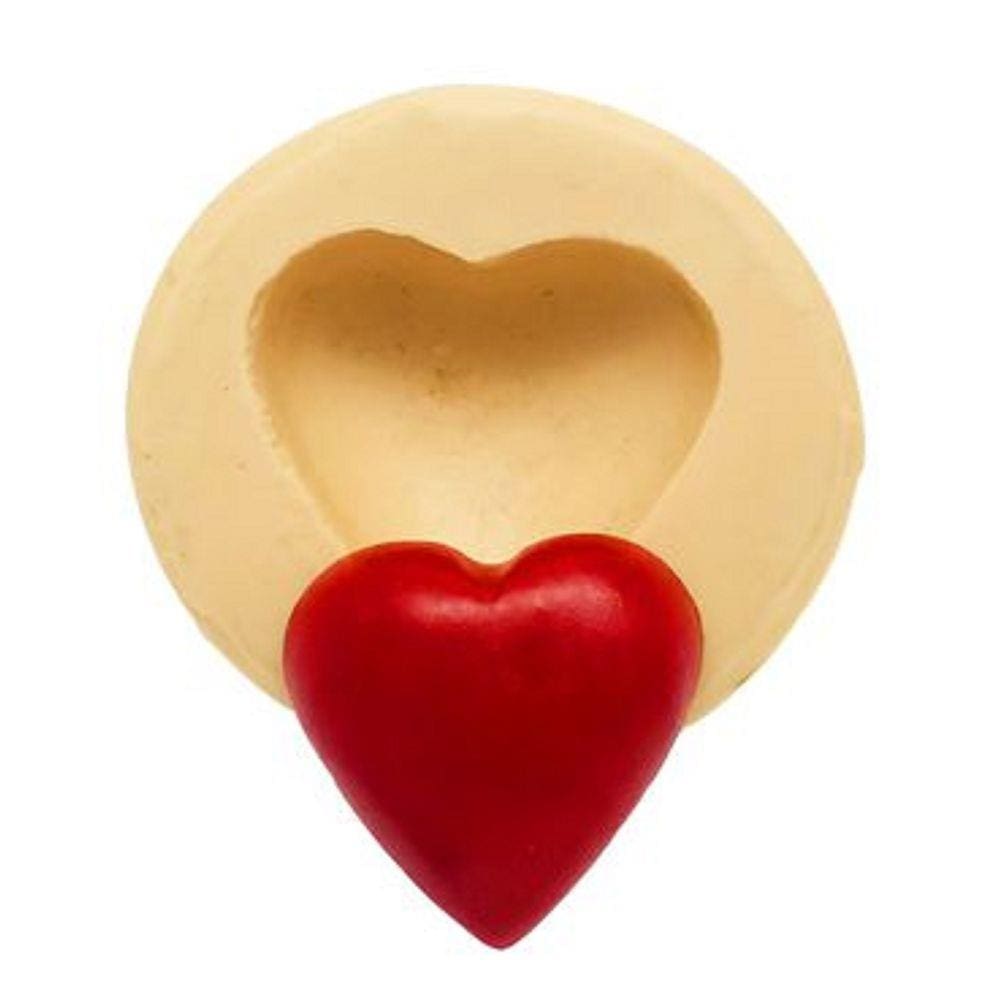 Molde De Silicone Coração