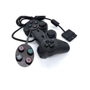 Controle Joystick para PS2 DualShock com Fio KNUP - KP-GM014